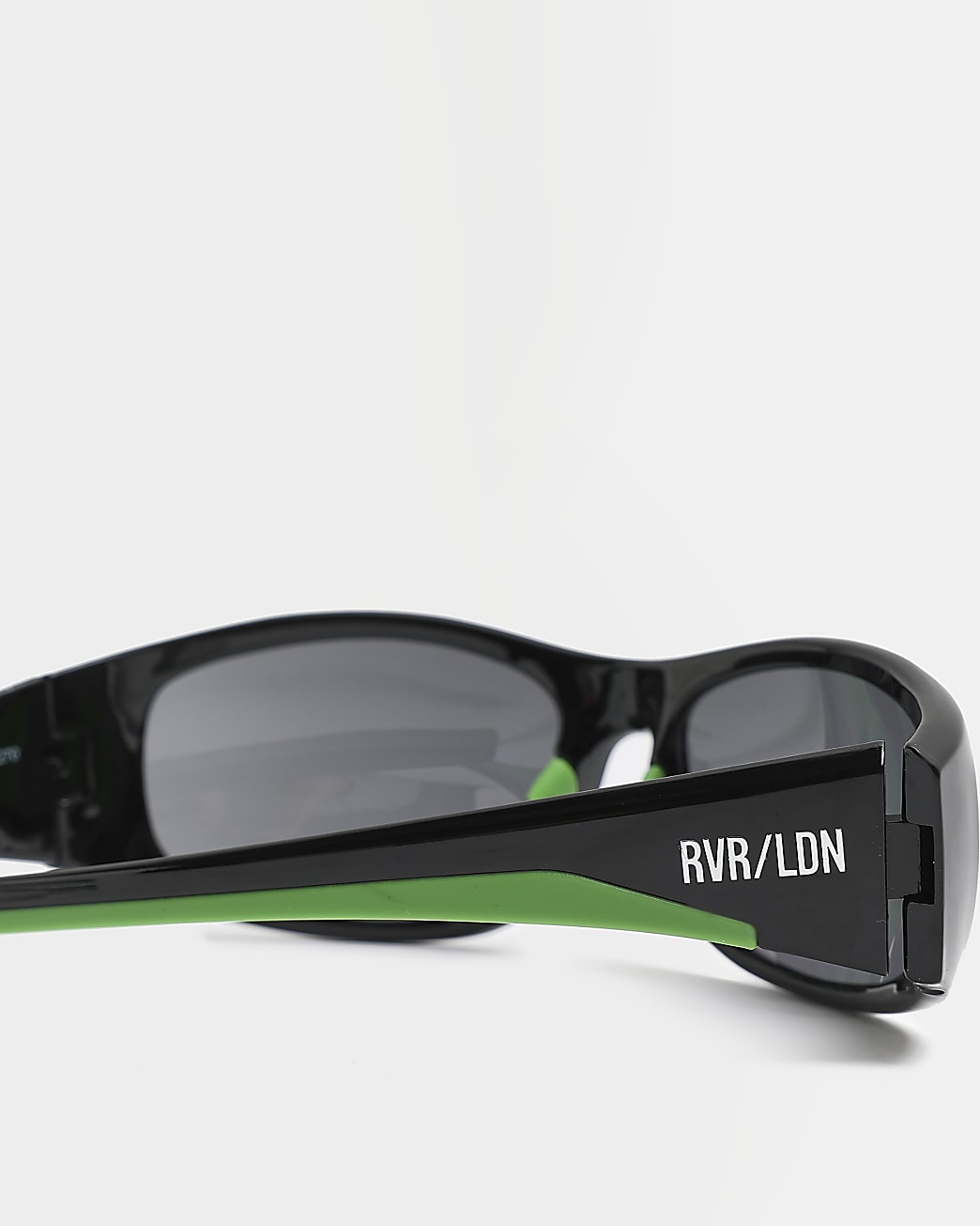 Black visor sunglasses