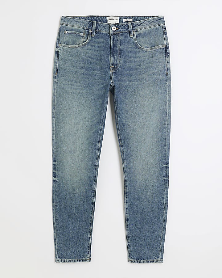 Blue slim fit jeans