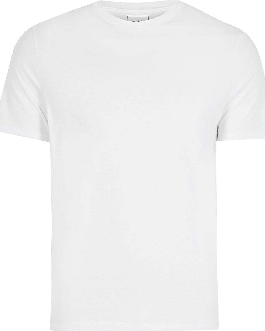 Big & Tall white slim fit t-shirt
