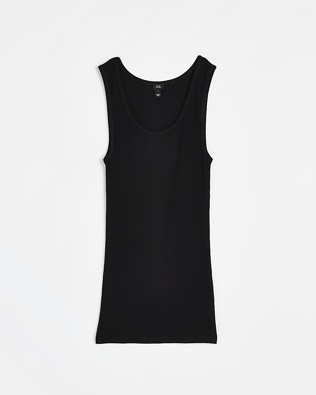 Black vest top