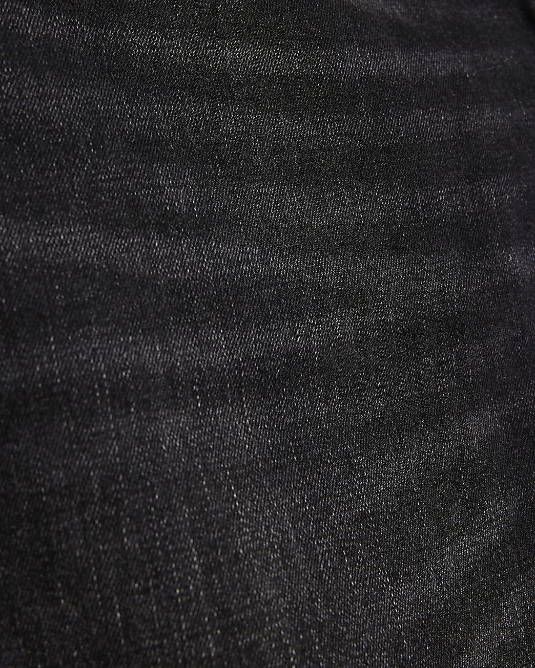 Black washed skinny fit jeans