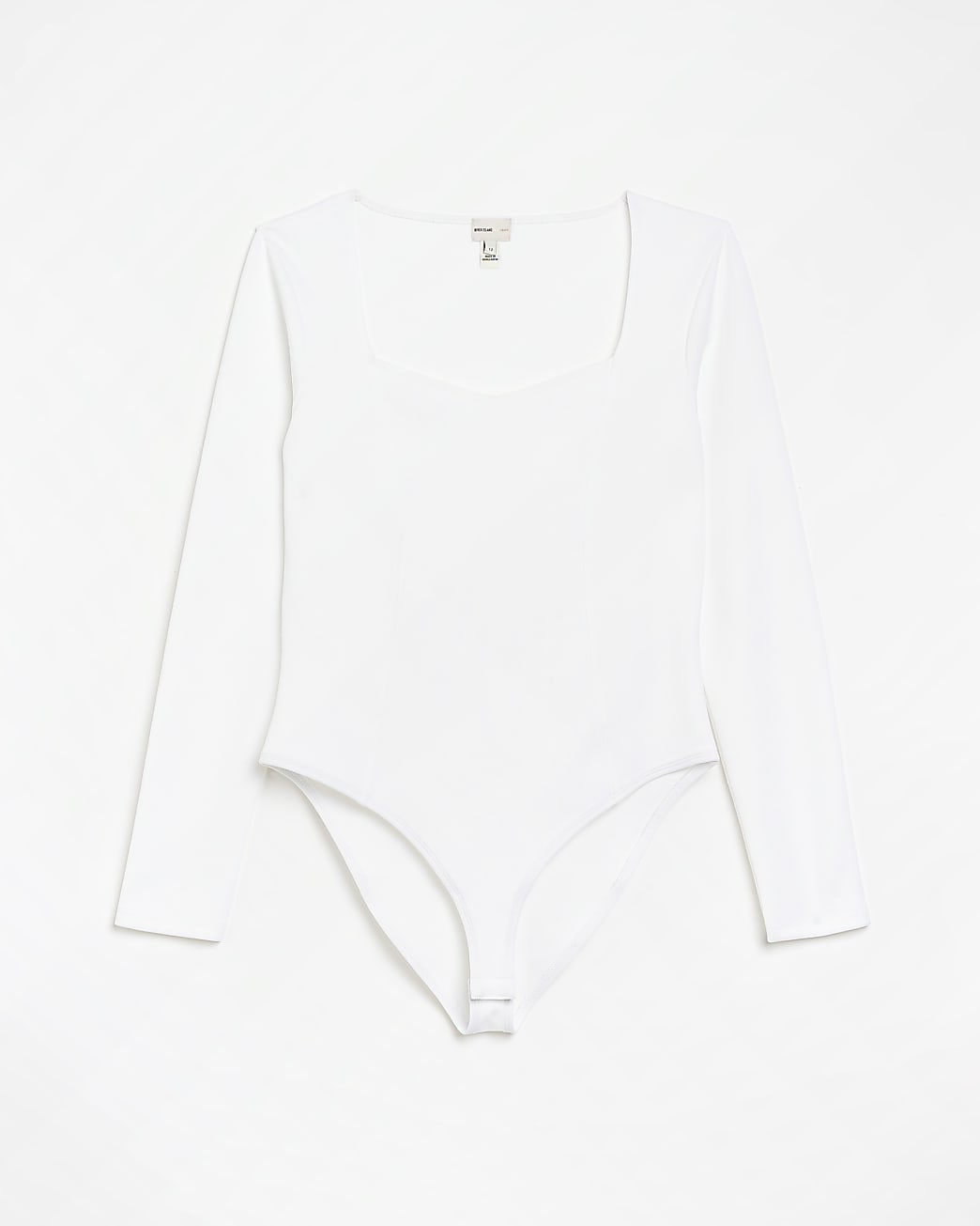 White long sleeve bodysuit