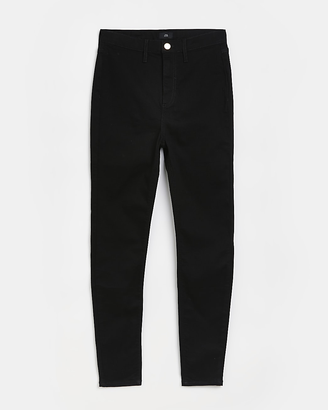 Black high waisted super skinny jeans