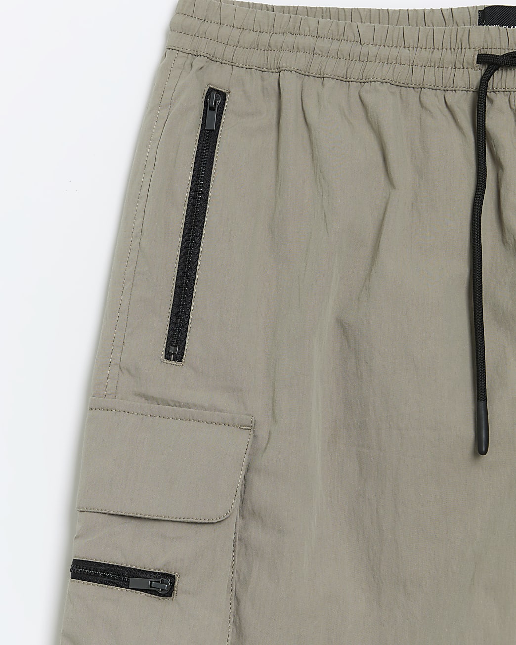 Stone regular fit cargo shorts
