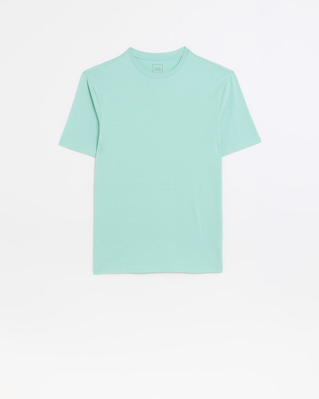 Green muscle fit t-shirt