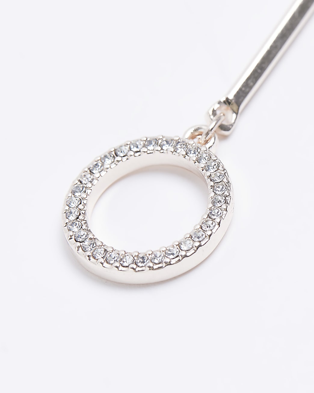 Rose Gold Drop Pendant Necklace
