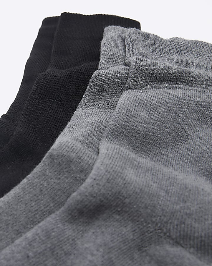 Black boot socks multipack