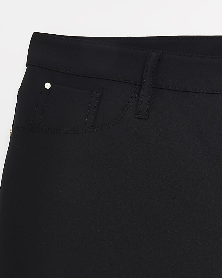 Plus black skinny trousers