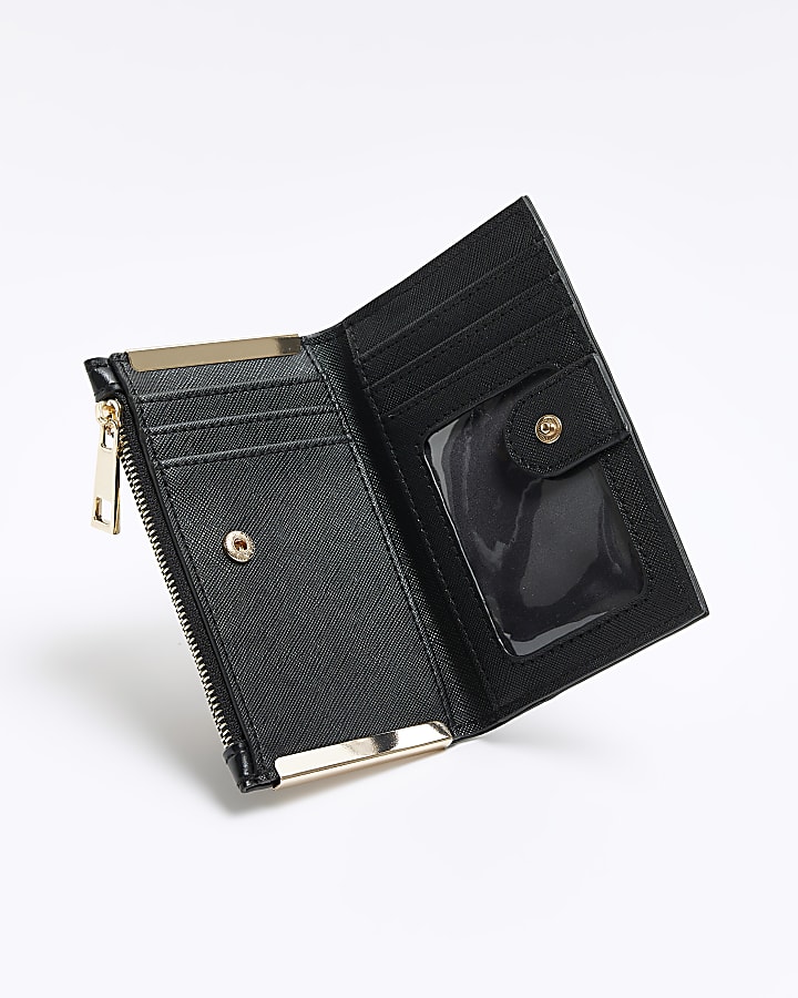 Black embossed RI card holder