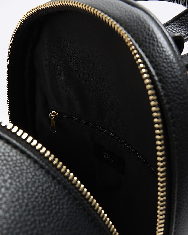 Black webbing backpack