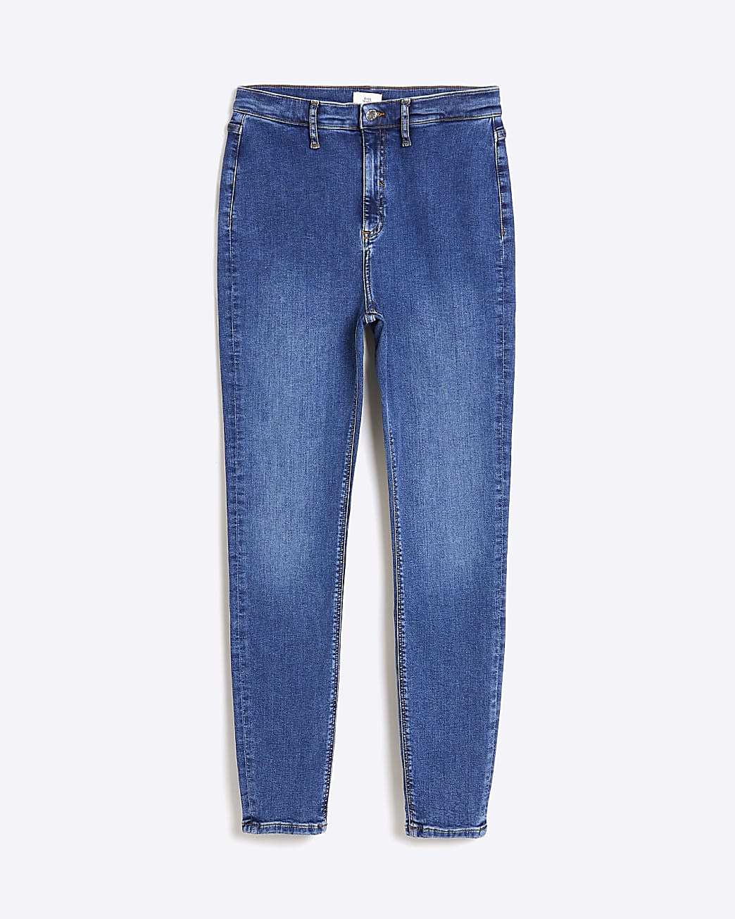 Blue high waisted jeggings