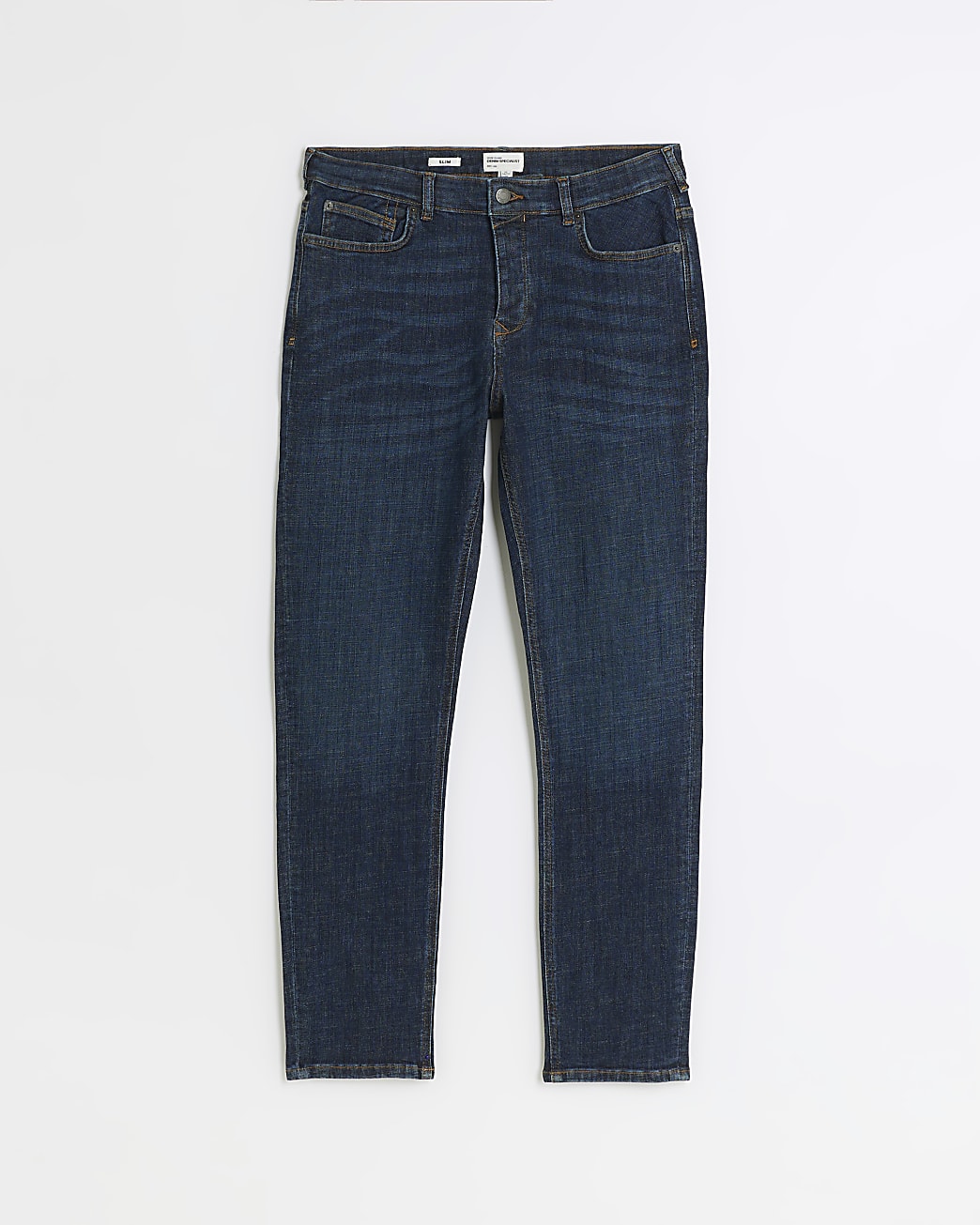 Dark blue slim fit jeans