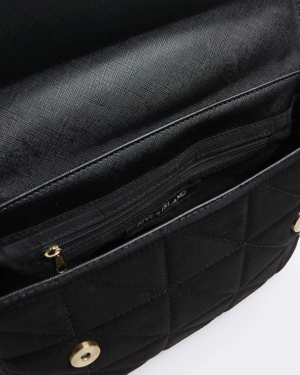 Black suedette tassel shoulder bag
