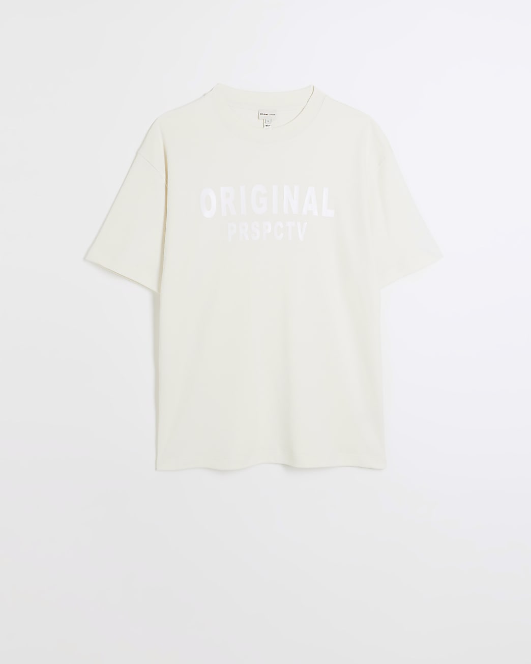 Cream oversized t-shirt