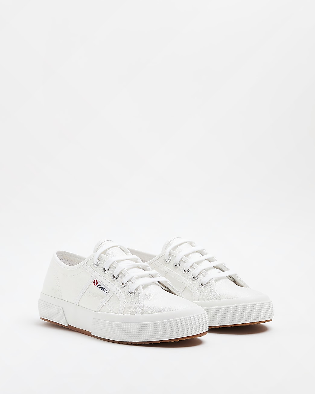 White Superga coaster trainers