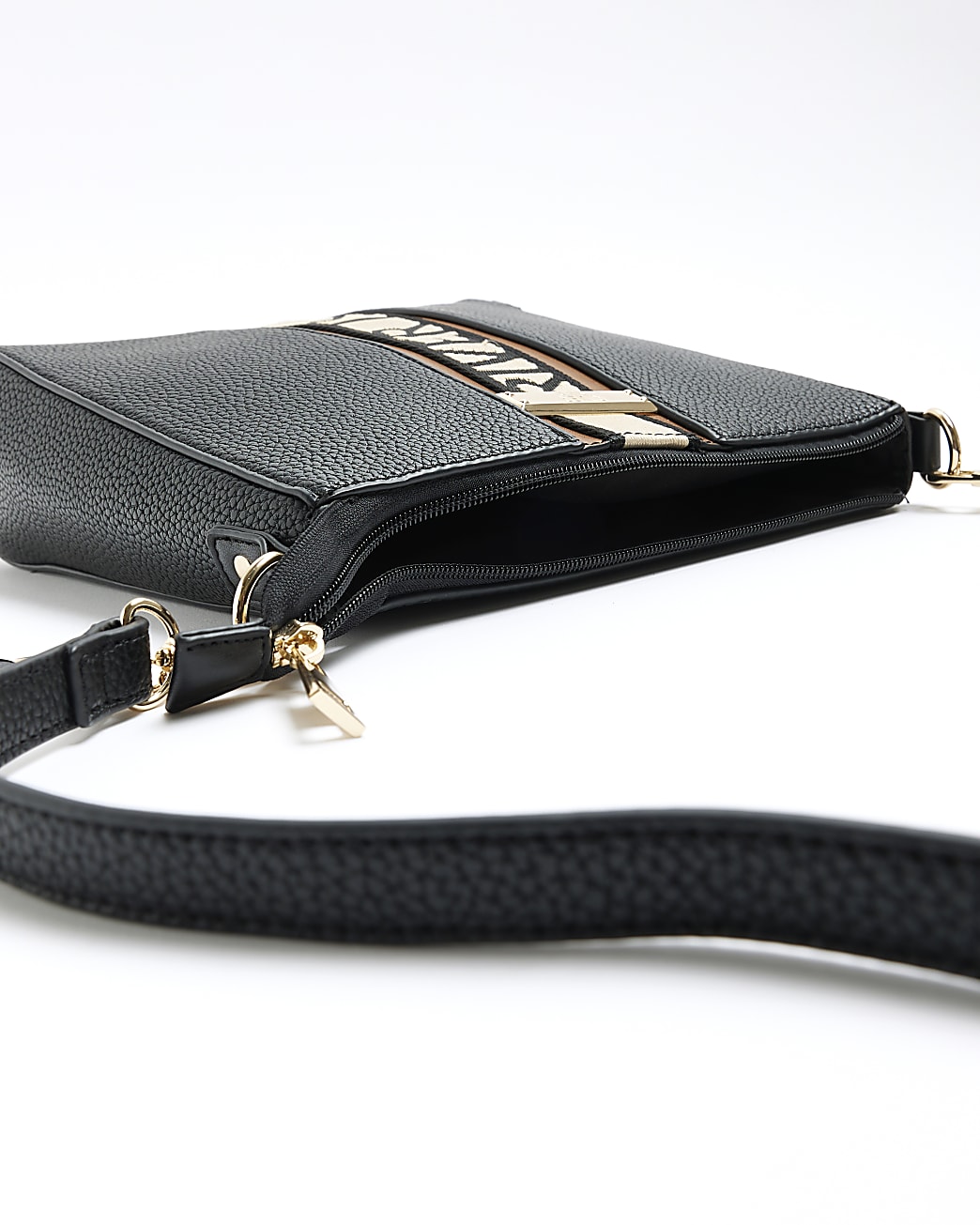 Black RI messenger bag