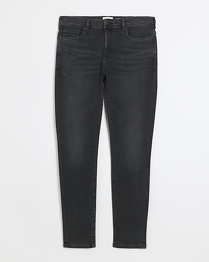 Black skinny fit jeans