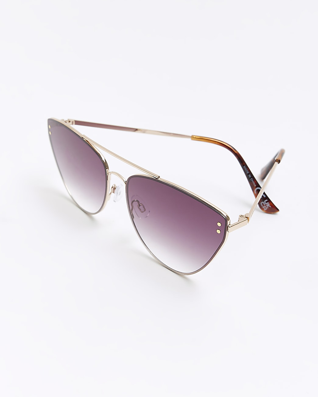 Brown Cat Eye Sunglasses