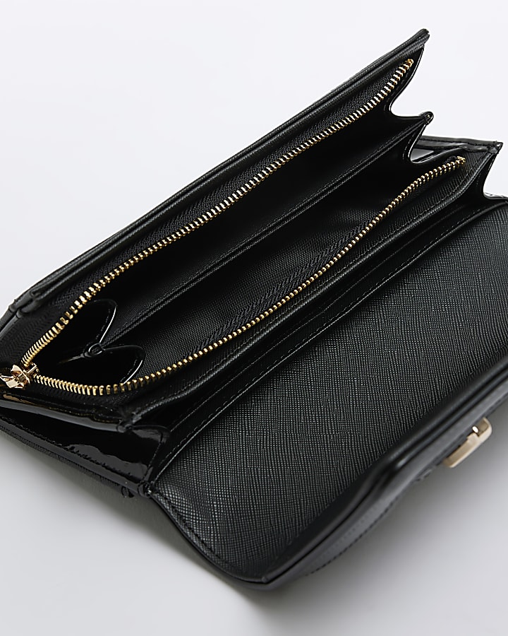 Black RI monogram purse