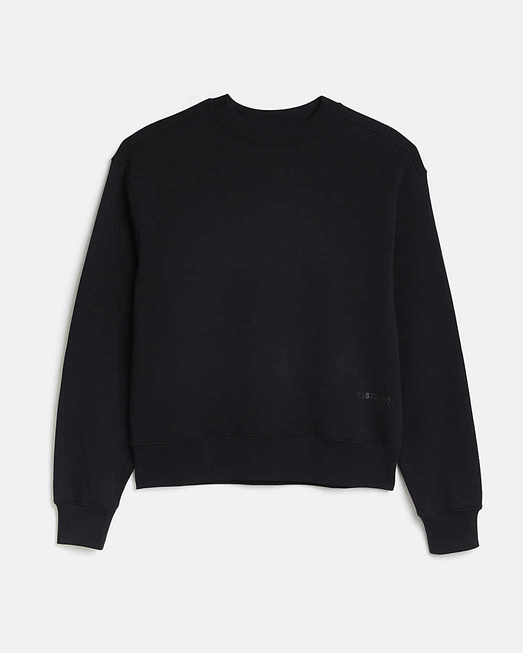 Black RI Studio regular fit sweatshirt