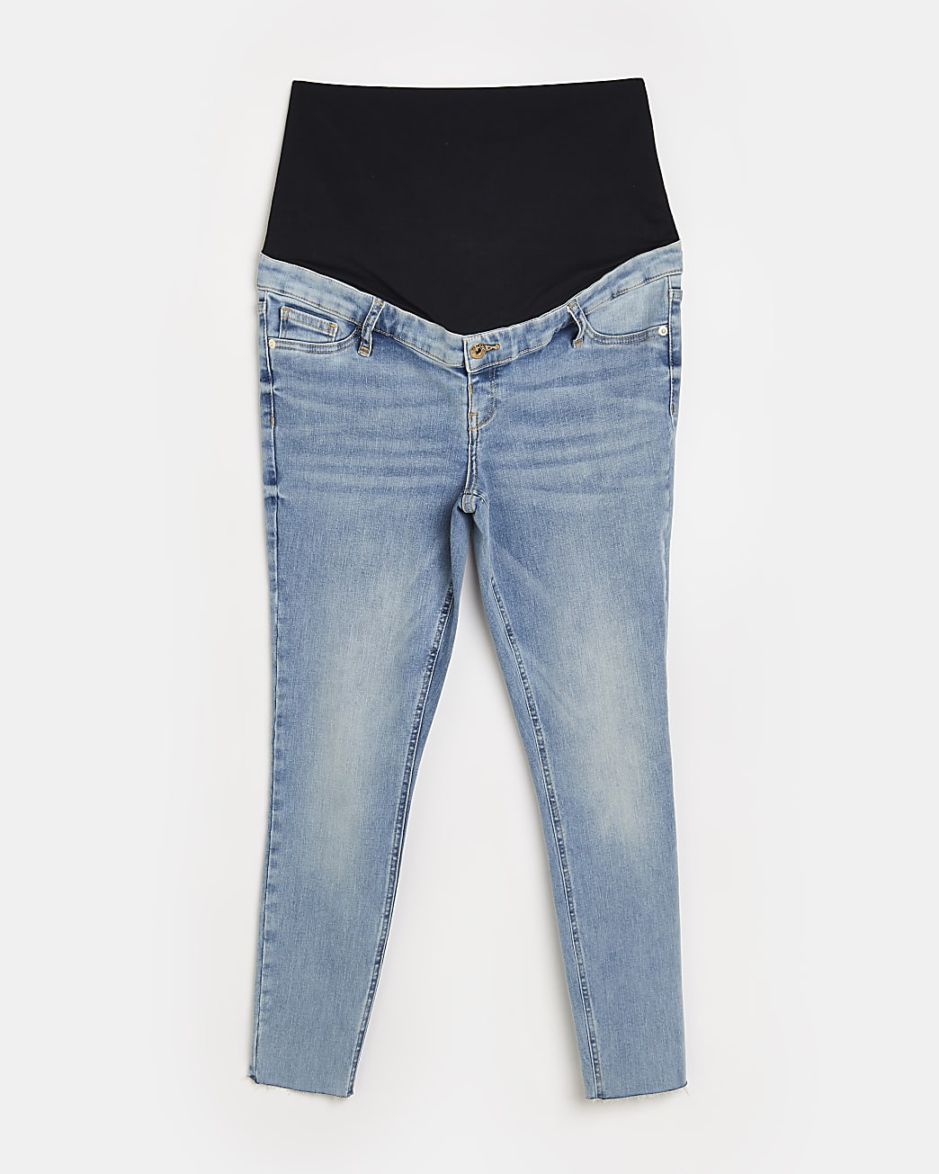 Blue Molly mid rise maternity skinny jeans