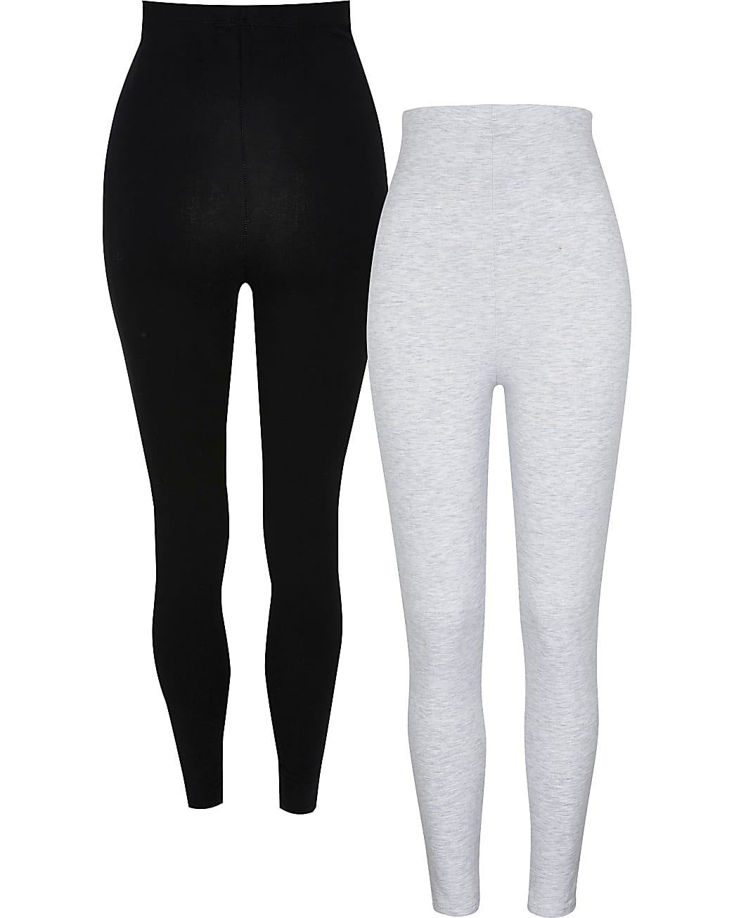 Grey maternity leggings multipack