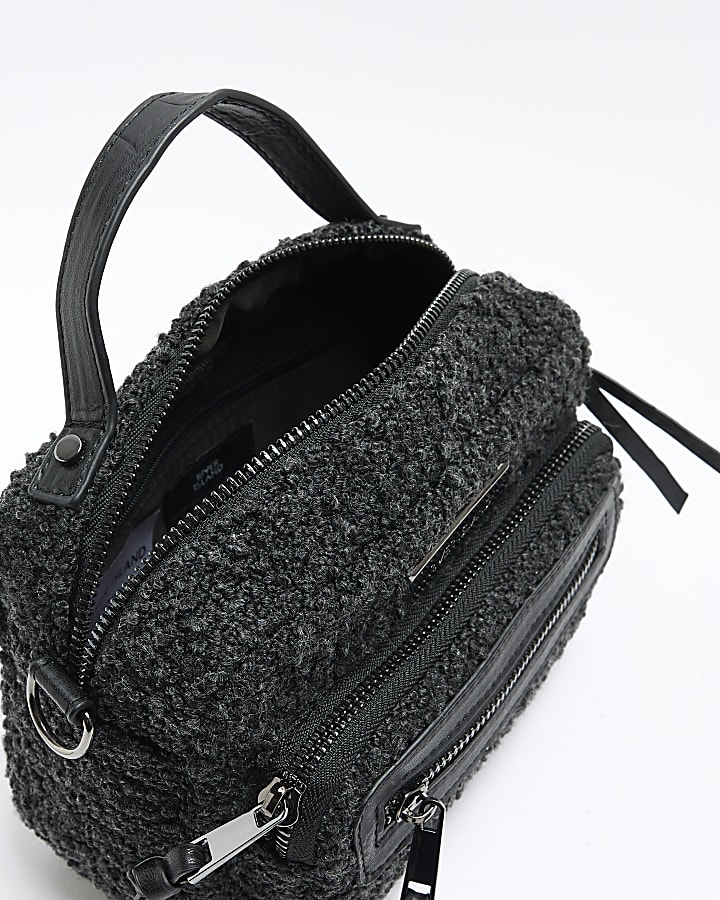 Black borg camera bag
