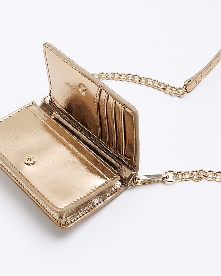 Pink diamante cross body bag