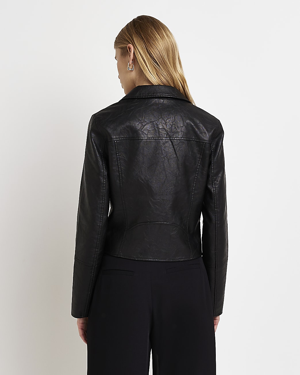 Black biker jacket