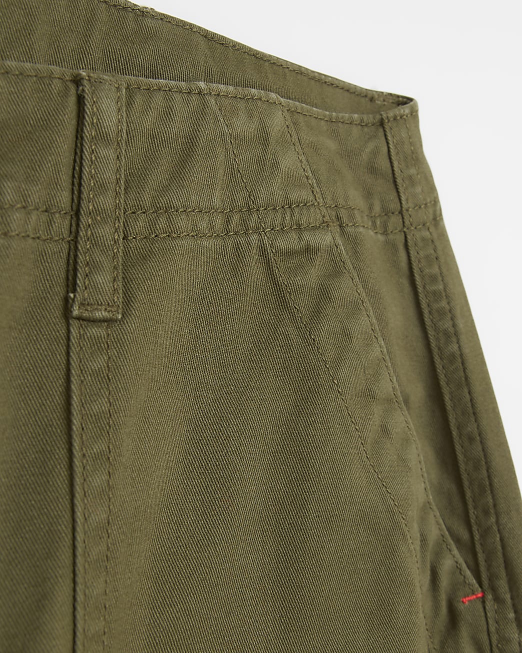 Petite Khaki Utility Cargo Trousers