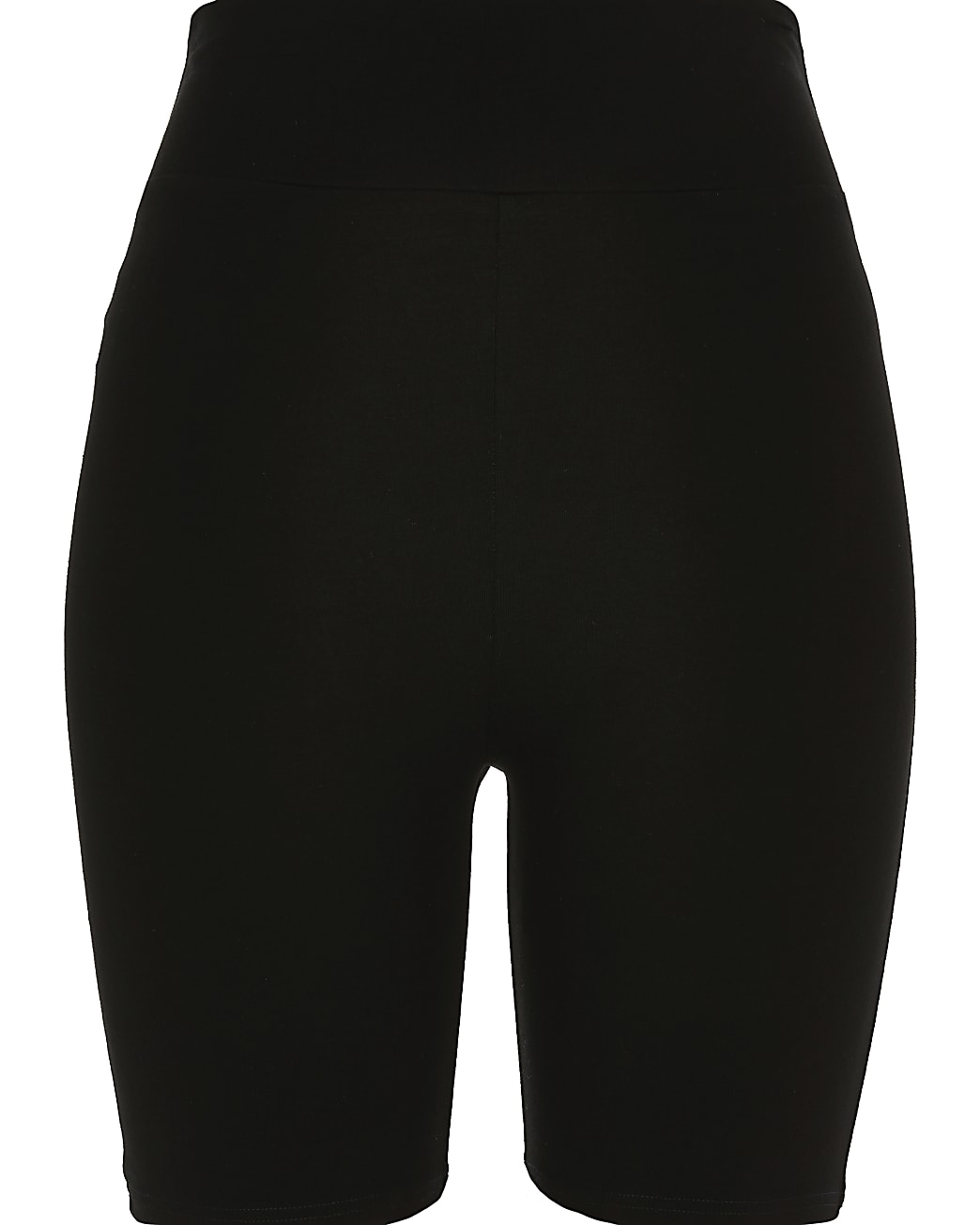 Black high waist cycling shorts