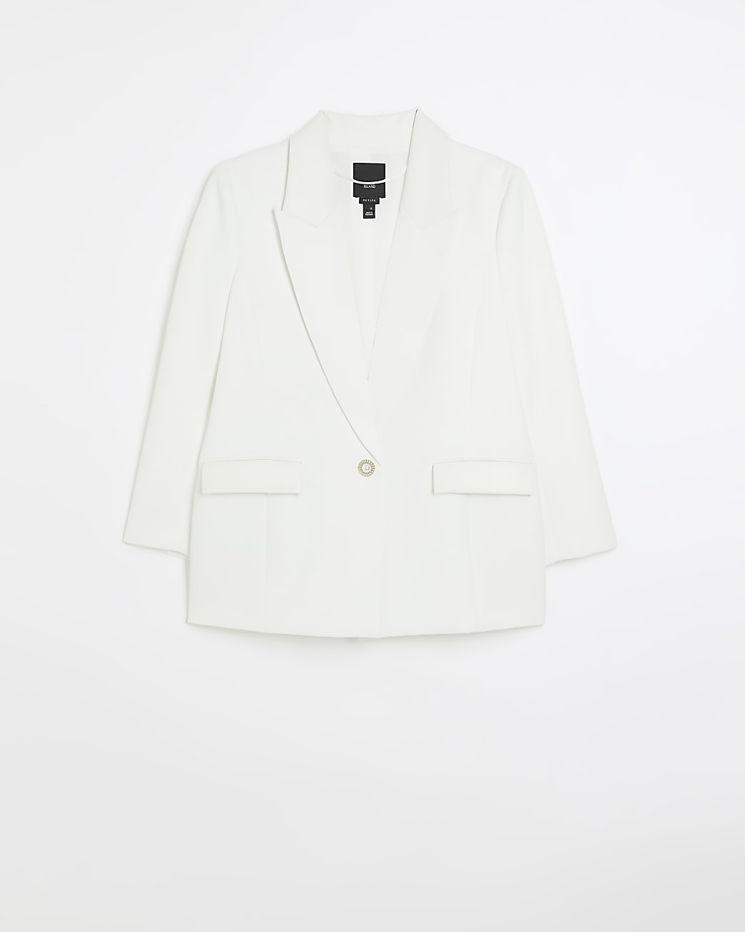 Petite white blazer