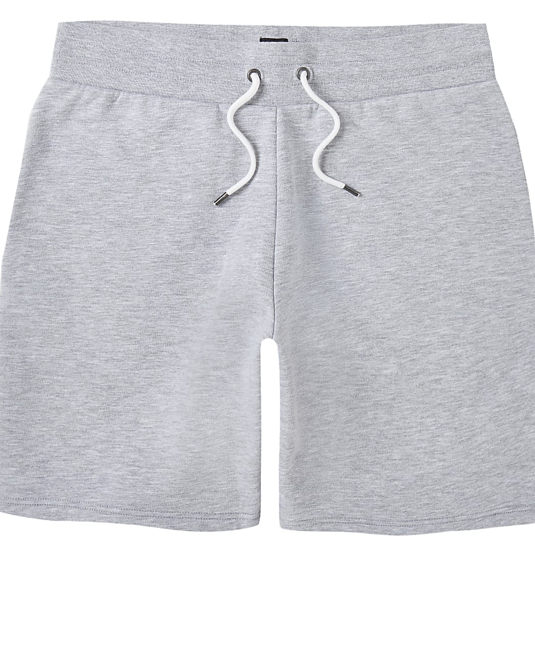 Grey slim fit jersey shorts