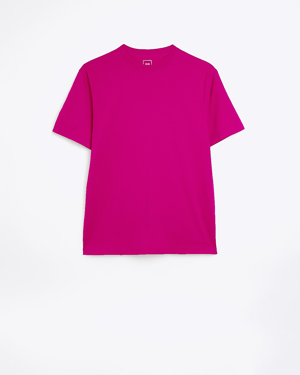 Pink slim fit t-shirt