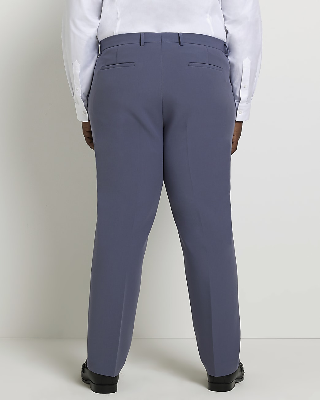 Big & Tall Blue Skinny fit suit trousers