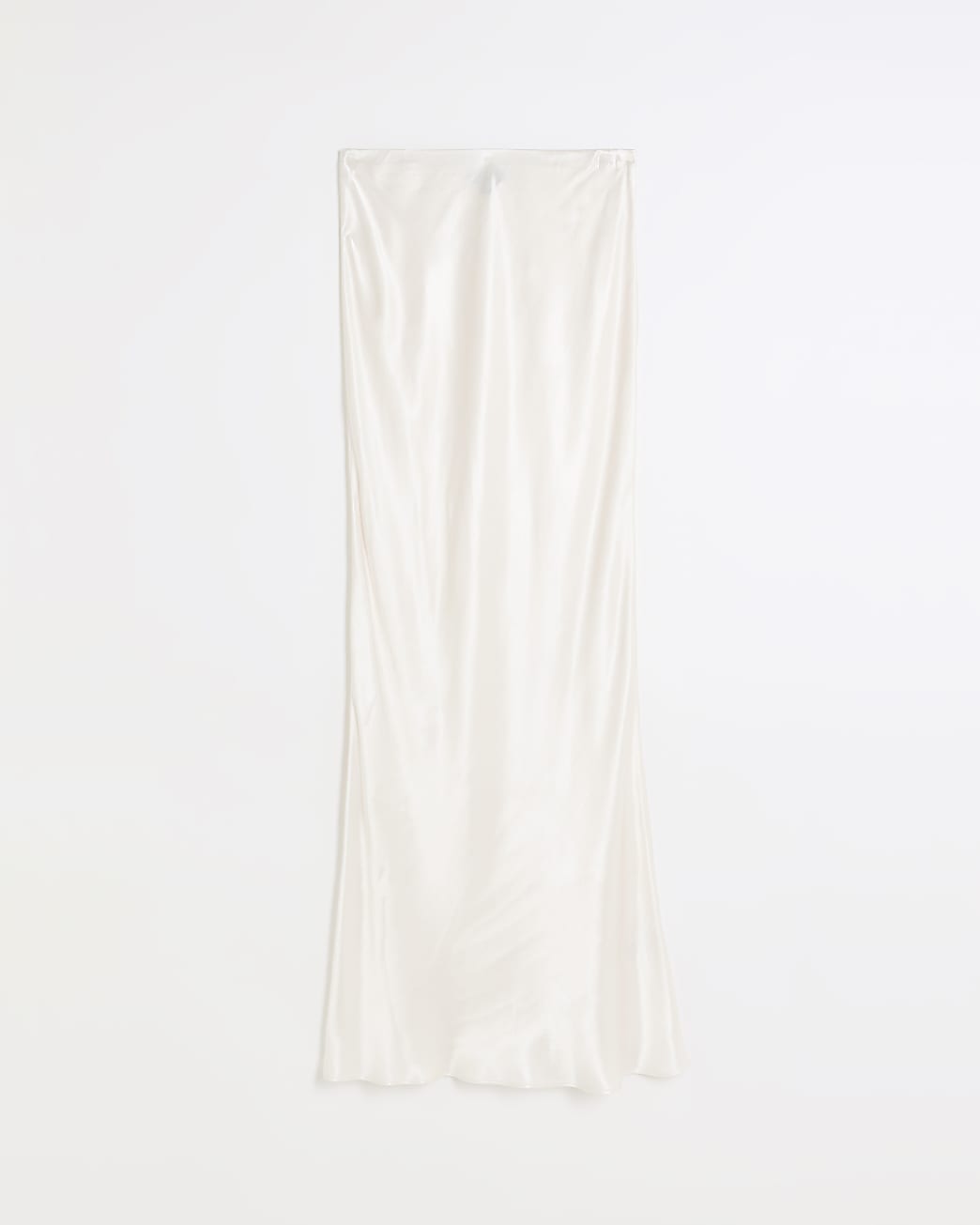 Cream RI Studio satin maxi skirt