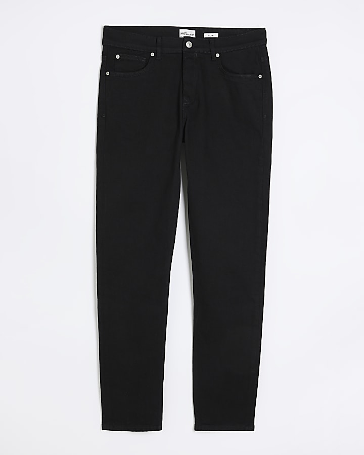 Black slim fit jeans