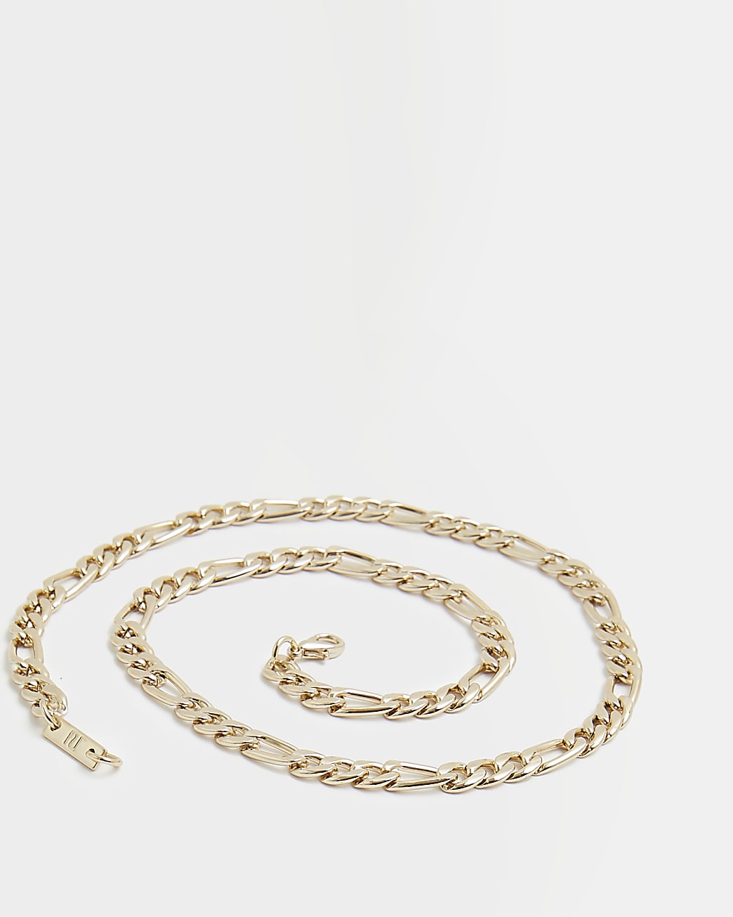 Gold plated chain necklace
