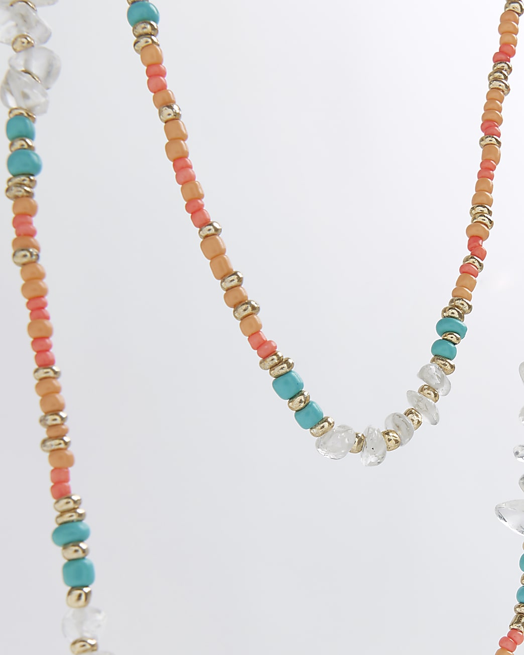 Metal beaded belly chain