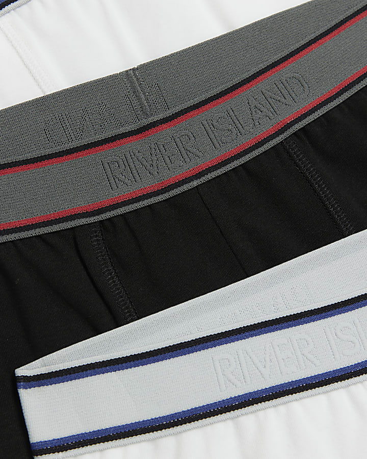 Black Regular Fit Multipack of 4 Trunks