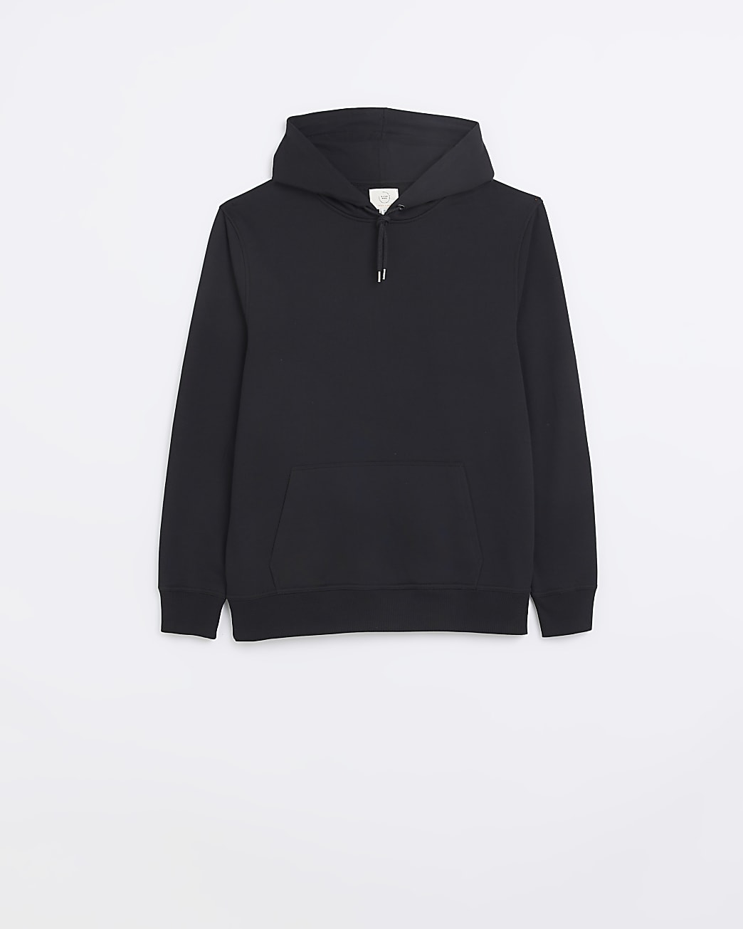 Black slim fit hoodie