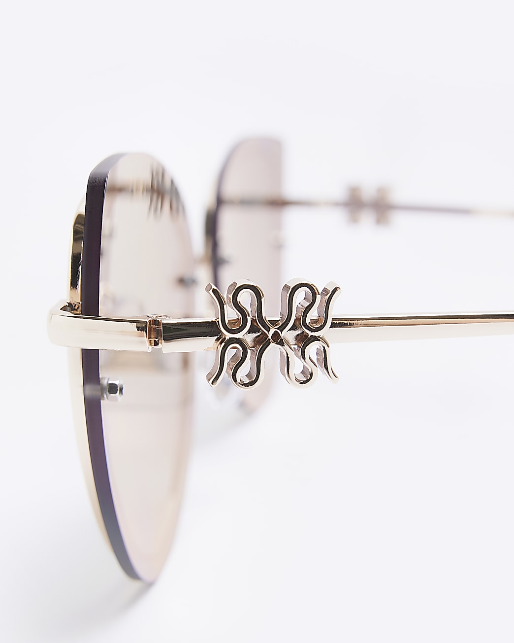 Gold Cateye Sunglasses