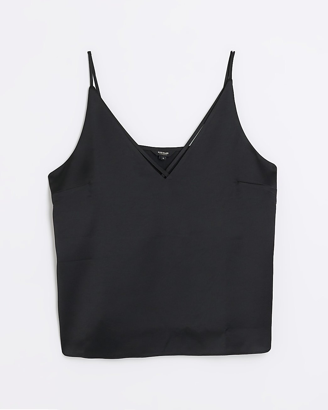 Plus black cami top