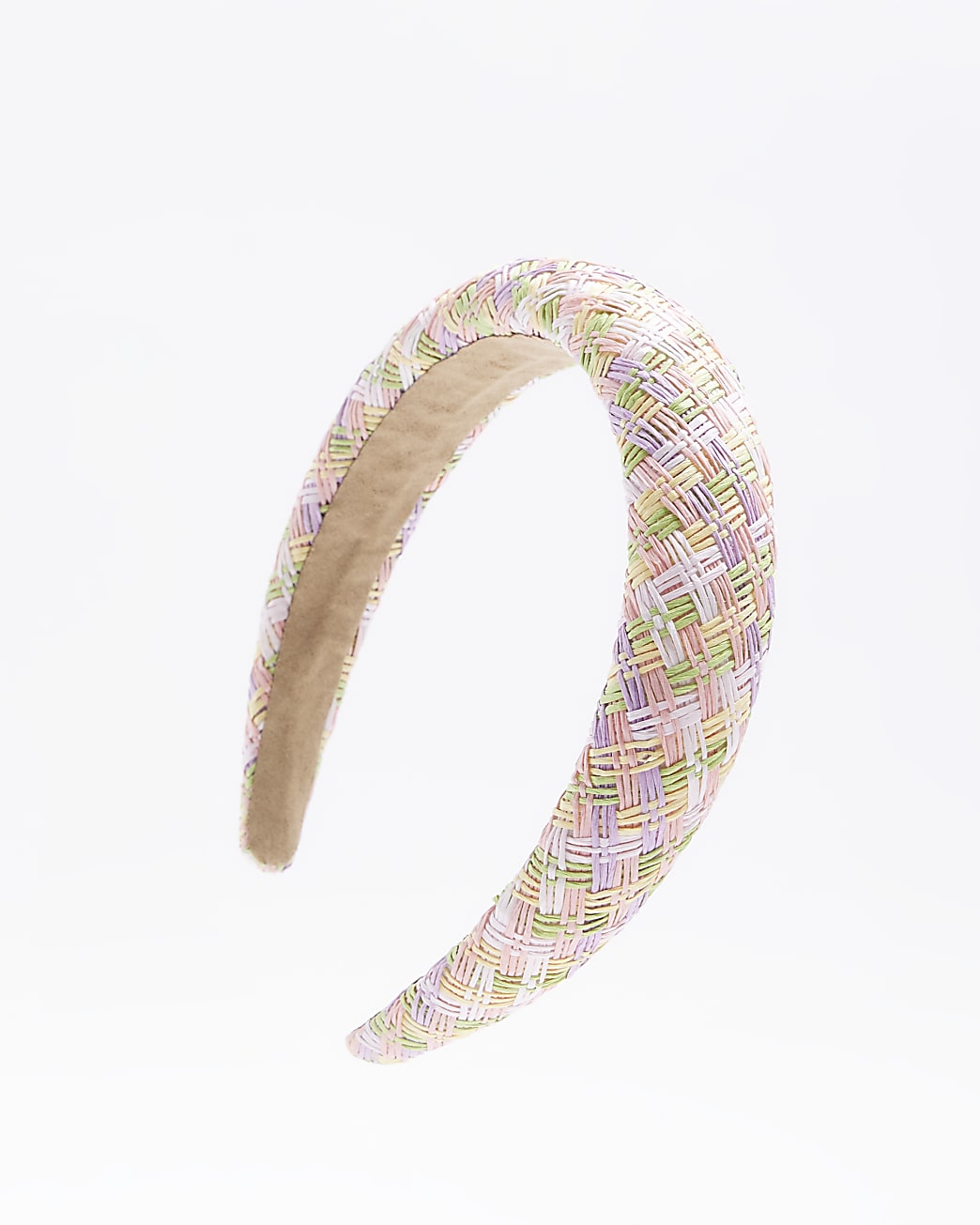 Multicoloured woven headband