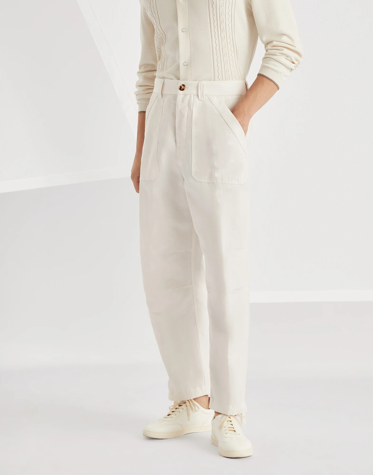 Drill trousers