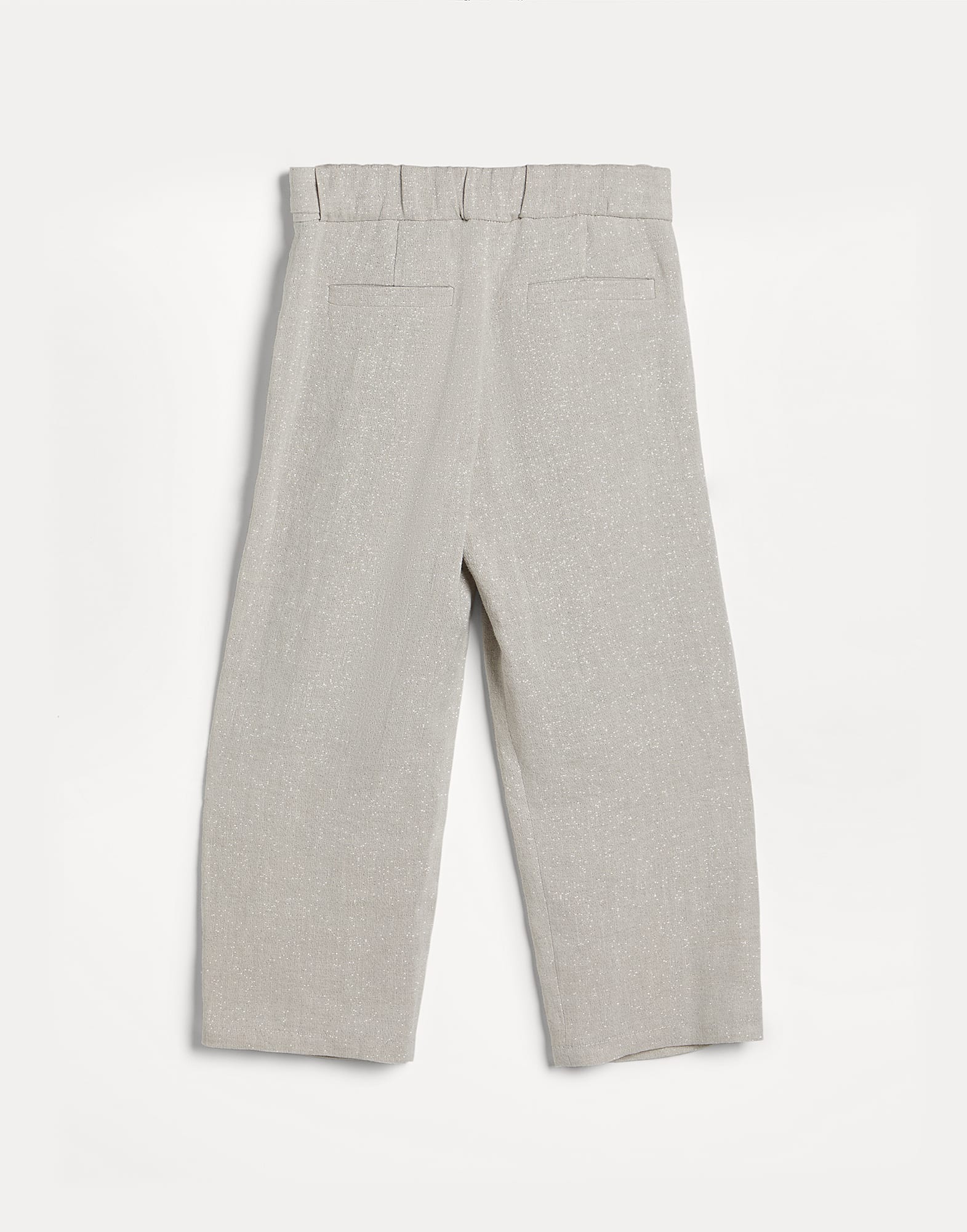 Sparkling canvas trousers