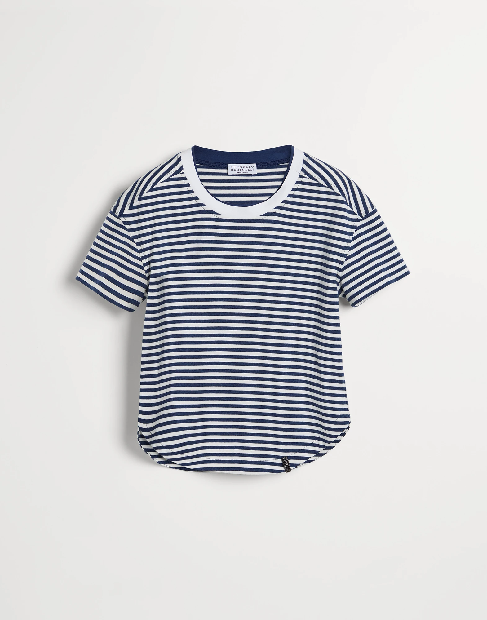 Striped jersey T-shirt