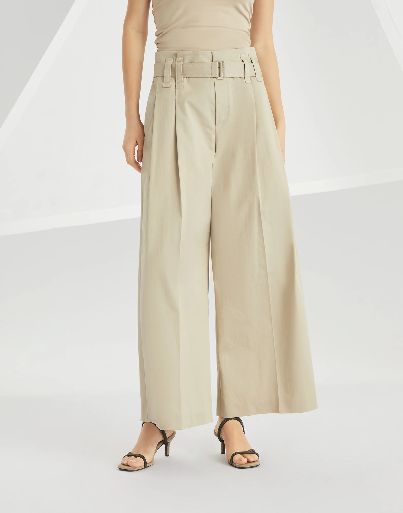 A-line trousers