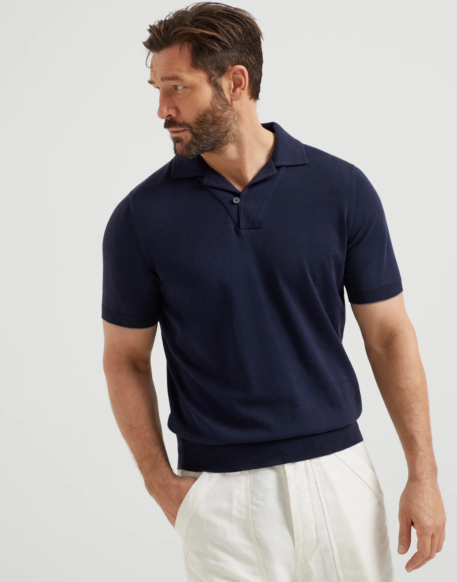 Lightweight knit Polo