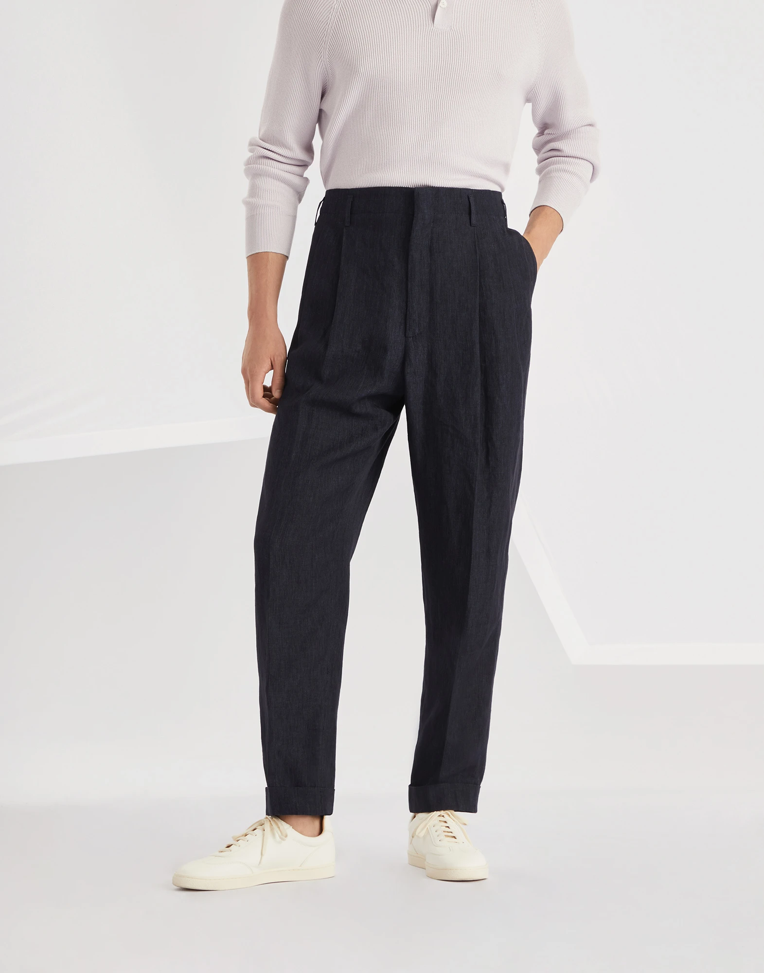 D��lav�� linen trousers